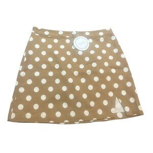 Women's NWT Toby Heart Ginger Mini A-Line‎ Polka Dot Mini Skirt Size Medium